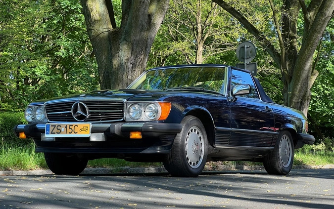 Mercedes-Benz SL cena 109000 przebieg: 249000, rok produkcji 1986 z Szczecin małe 497